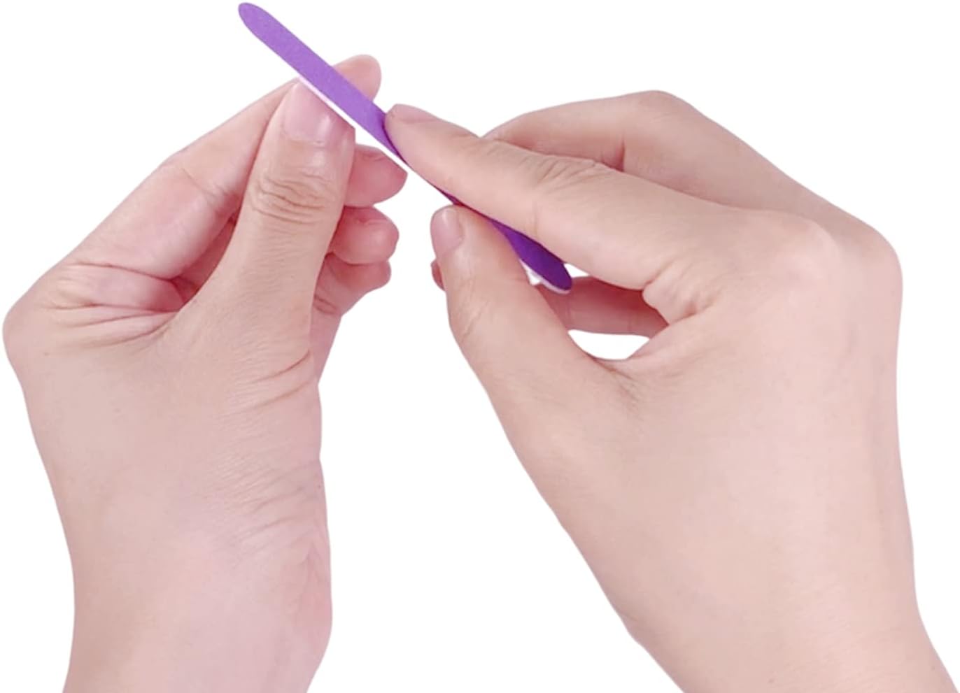 Mini Nail Files Bulk (400 Pcs), Double Sided Emery Board Nail File for Nature Nails, Manicure Tool Set Disposable Colorful Nail File for Home Salon Use Travel Size Men Women Kids Wood Board