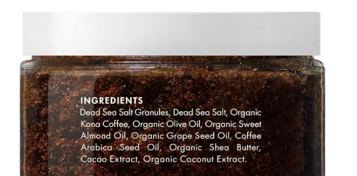 MAJESTIC PURE Arabica Coffee Scrub - All Natural Exfoliating Body Scrub for Skin Care, Stretch Marks, Acne & Cellulite, Reduce the Look of Spider Veins, Eczema, Age Spots & Varicose Veins - 10 Ounces