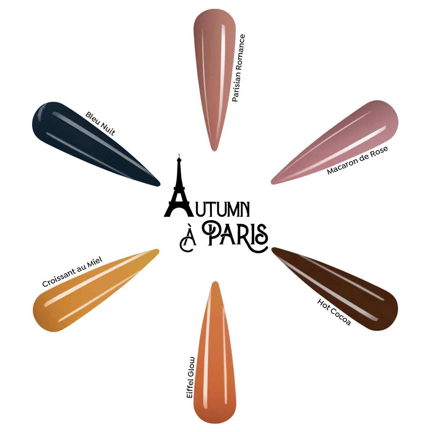 Tones Coverland Acrylic Nail Powder "Eiffel Glow" - Limited Edition Acrylic Powder for Nail Design, Sculpting, and Masking Nail Bed Imperfections - (1.5 Oz)