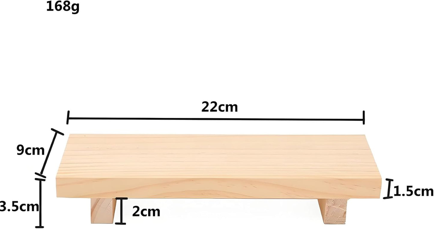 AXX Qtip Dispenser Apothecary Jars Bathroom - Qtip Holder Storage Canister Clear Plastic Jar for Cotton Swab,Q-Tips,Cotton Rounds (G#Bamboo 4Pcs)