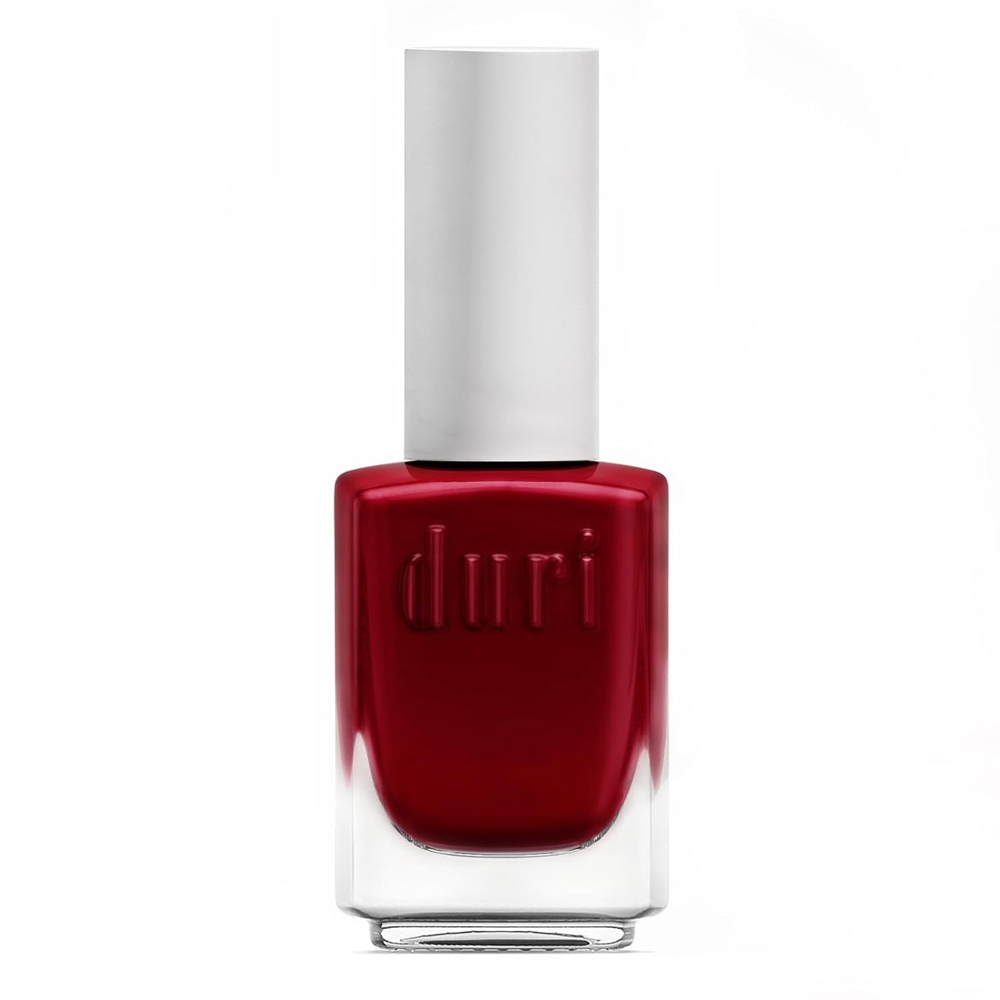 duri Nail Polish, 375 Red is for Destiny, Maroon Red Shade, Full Coverage, Glossy Finish, 0.5 Fl Oz