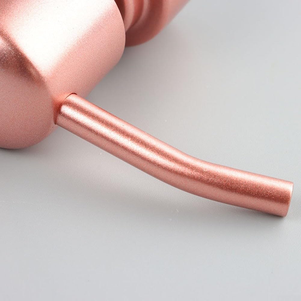 Metal Soap Dispenser Pump Head Replacement Pump for Your Soap or Lotion Dispenser, 304 Stainless Steel Replacement Pump for Liquid Hand Soap Dispensers(Rose Gold)