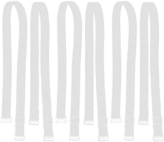 3 Pairs Adjustable Non-Slip Bra Straps Replacement for Women