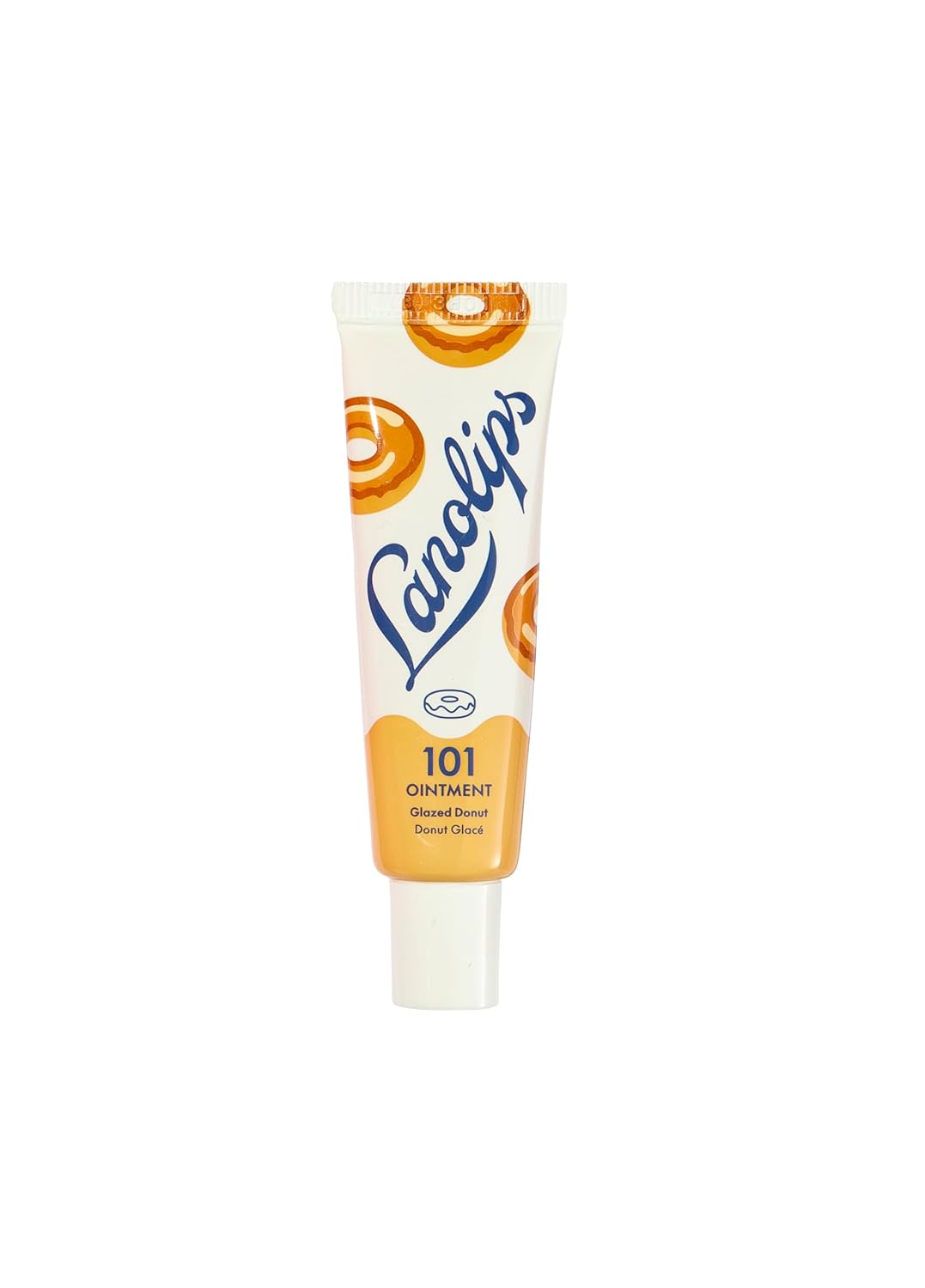 Lanolips 101 Ointment - Lanolin Lip Balm for Smooth, Hydrated & Healthy Lips - Multipurpose Lip Ointment with Lanolin Oil for Dry Lips, Cuticles & More - Glazed Donut (0.52 oz)