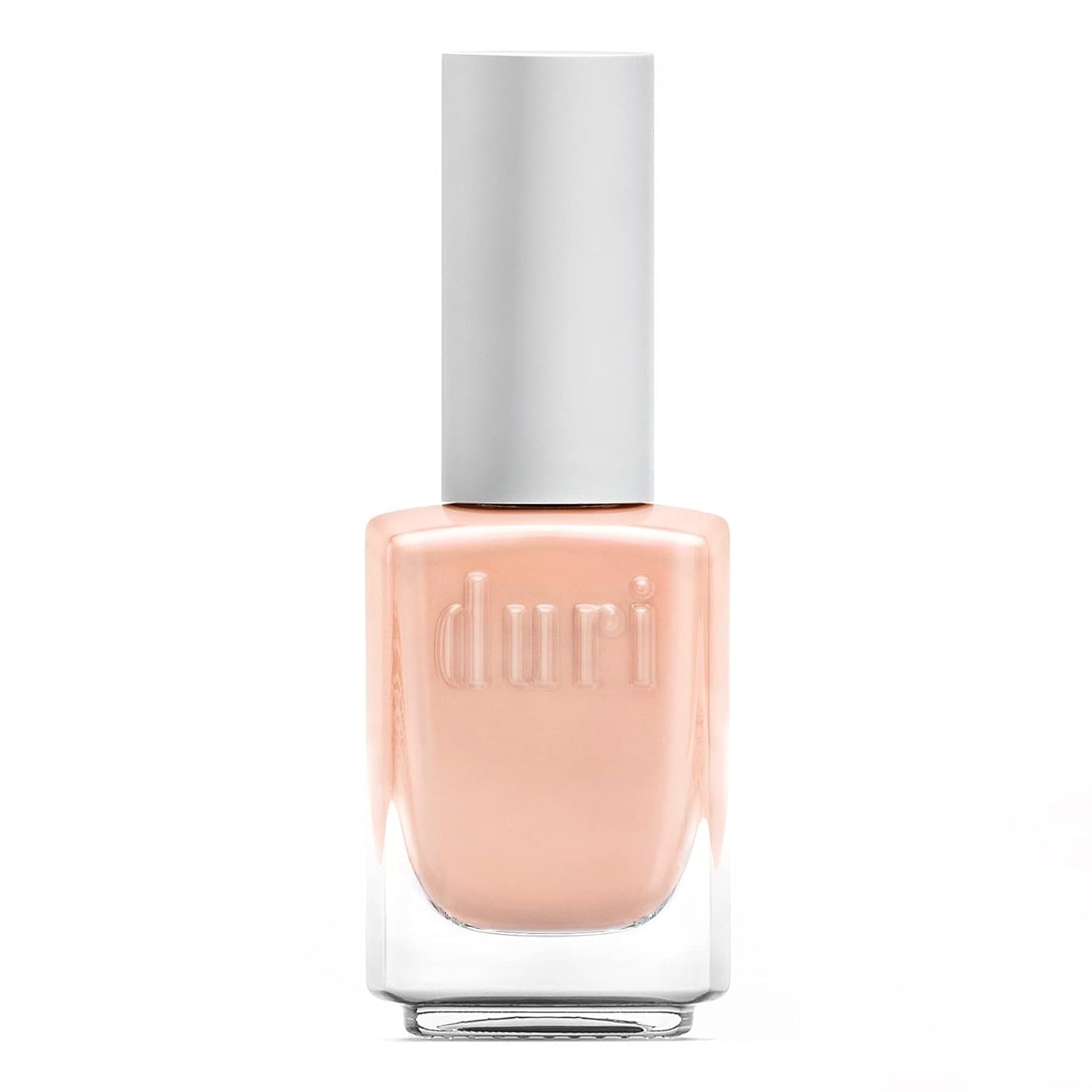 duri Nail Polish, 366 Senorita, Peach, French Manicure Finish, Semi Sheer, Glossy Finish, Fast Drying, 0.45 Fl Oz