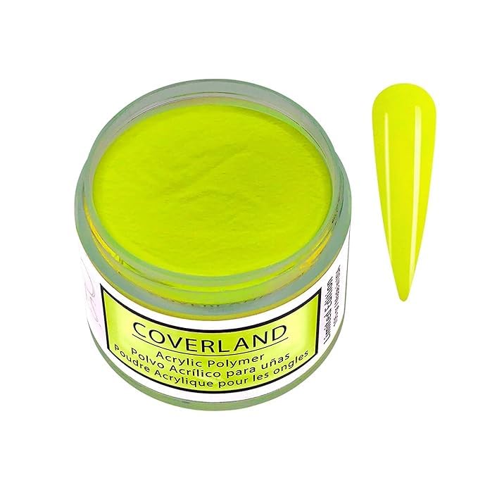 Tones Coverland Acrylic Nail Powder "Let's Go Party" - Limited Edition Acrylic Powder for Nail Design, Sculpting, and Masking Nail Bed Imperfections - Professional Acrylic Nail Supplies - (1.5 Oz)