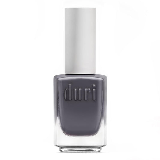 duri Nail Polish, 569 Gin Greyhound, Gray, Full Coverage, Glossy Finish, Fast Drying, Easy to Apply, 0.5 Fl Oz