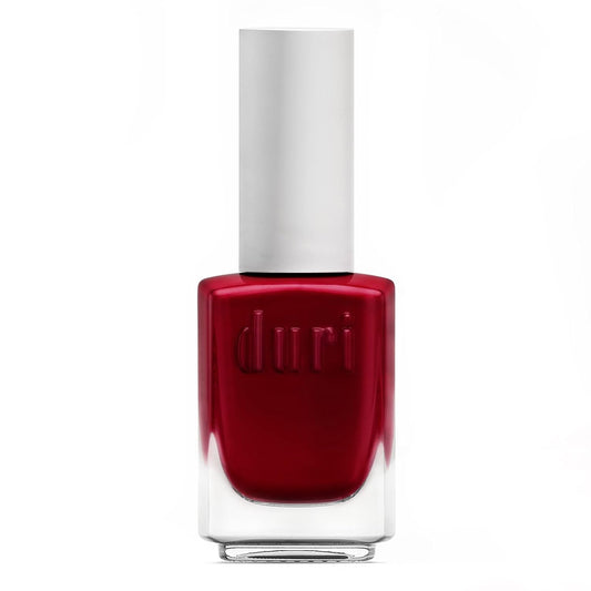 duri Nail Polish, 664 Paint The Town, Medium Red, Full Coverage, Glossy Finish, Quick Drying, 0.45 Fl Oz