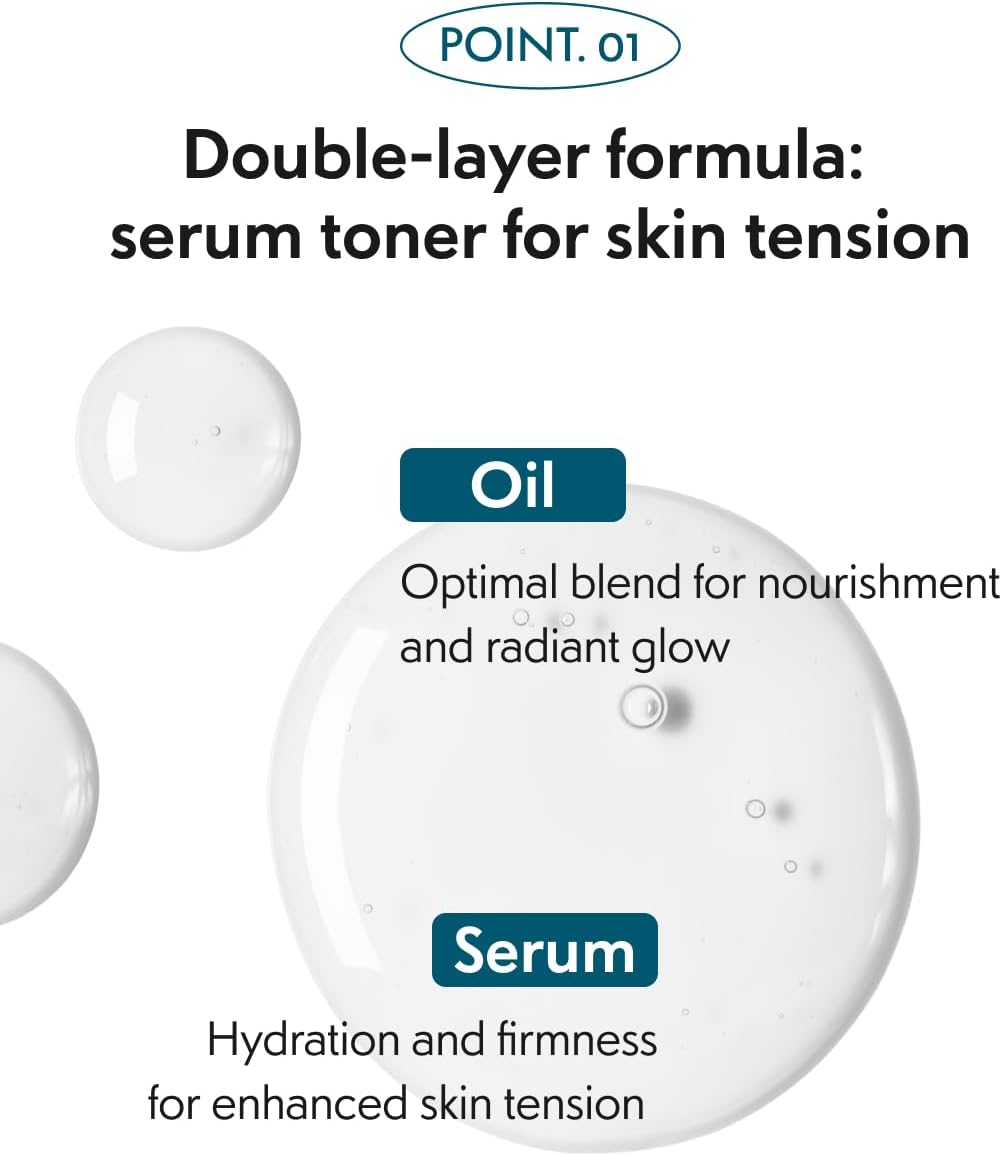 Forest Phyton Hydra CICA Serum Toner 6.76fl.oz, Moist Oil Double Layered, Long Lasting Hydration, Glowing Skin, Clean Beauty, Korean Skin Care