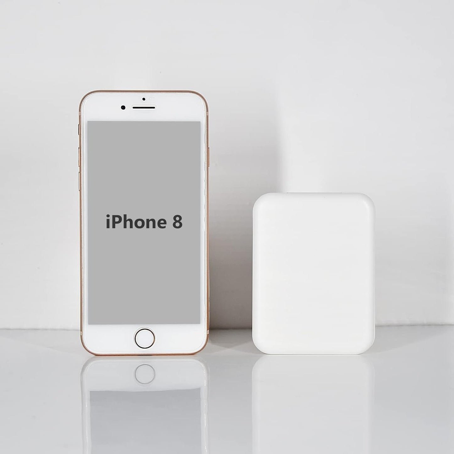 Kintion Pocket Mirror, 1X/3X Magnification LED Compact Travel Makeup Mirror with Light for Purse, 2-Sided, Portable, Folding, Handheld, Small Lighted Mirror for Gift, White