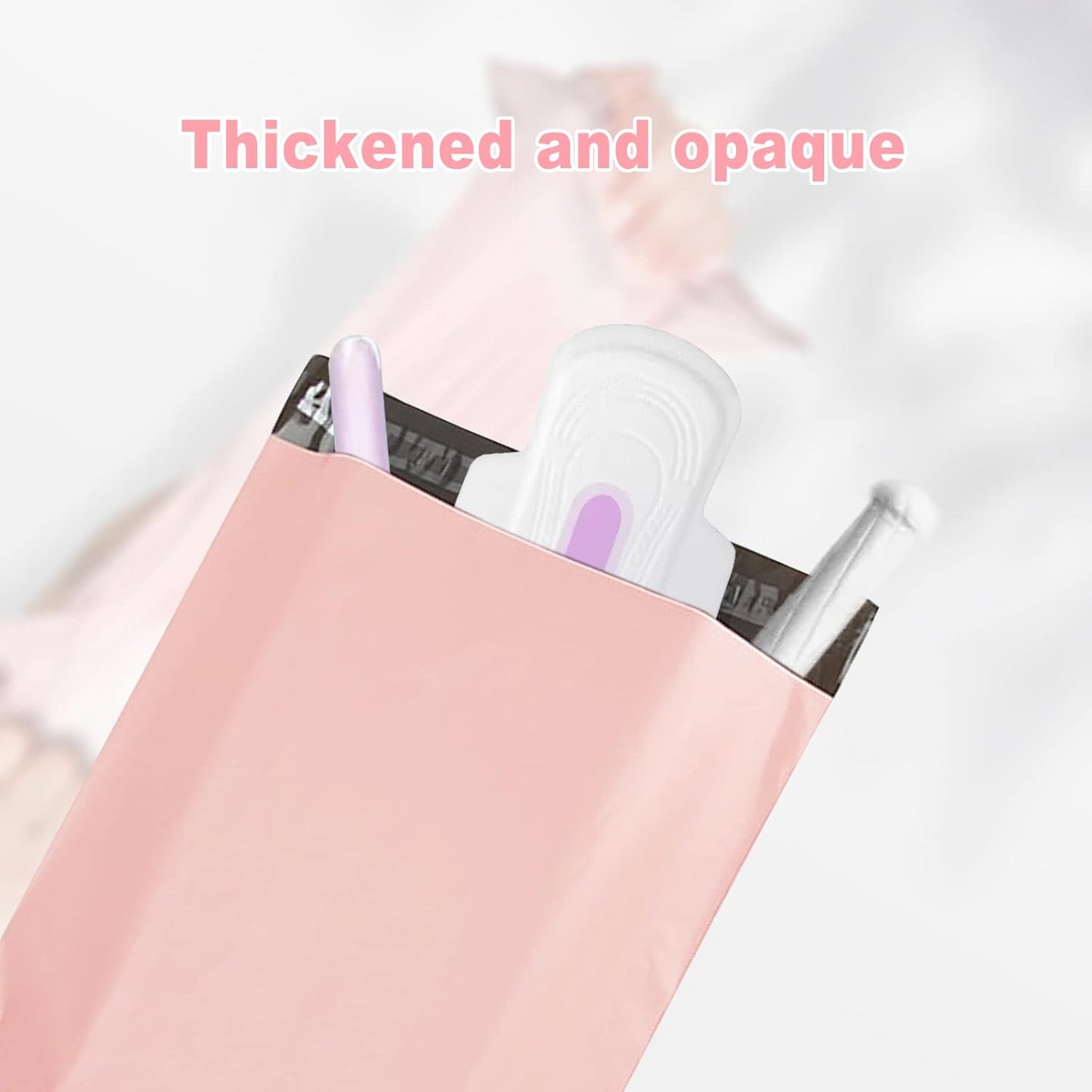 Sanitary Napkin Disposal Bags, Pink Feminine Hygiene Disposal Bags, Set of 400,Self-Sealing Seals, Women Sanitary Disposal Bags, Privacy Protection, Disposal Sanitary Napkins, Tampons