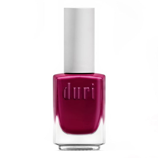 duri Nail Polish, 755 Slay, Classic Fucshia Red Lacquer, Glossy Finish, Full Coverage, 0.45 Fl Oz