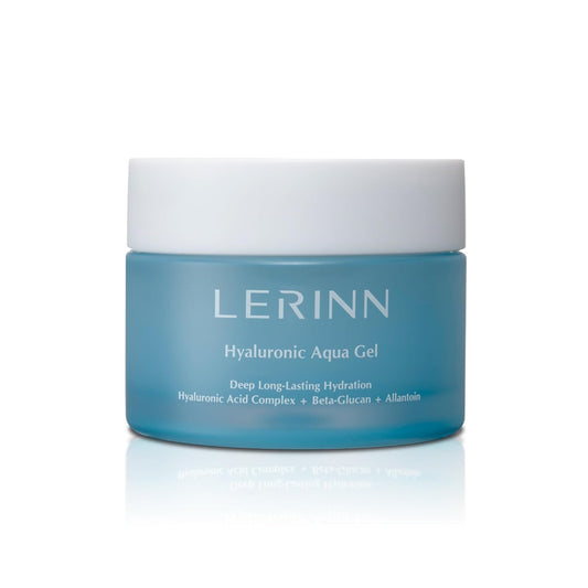 Hyaluronic Aqua Gel, Lightweight Oil-Free Face Moisturizer with Hyaluronic Acid for Deep Hydration, Fast-Absorbing Gel Cream, Fragrance-Free Lotion for Sensitive & All Skin Types (50 ml)