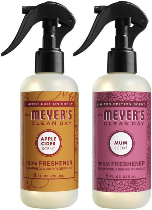Mrs. Meyer’s Clean Day Variety Pack Room Freshener Apple Cider and Mum 8 fl oz. 2ct.