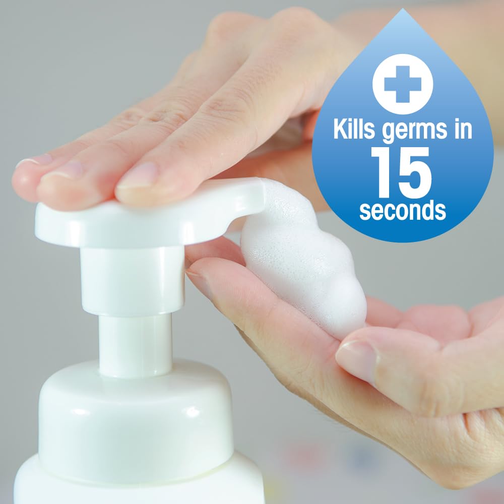 ForPro Professional Collection Alcohol-Free Foaming Instant Hand Sanitizer, Moisturizing, Dye and Fragrance Free Sanitizer, 20 Fl Oz