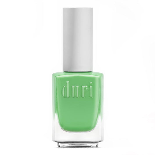 duri Nail Polish, 800 Giggling Away, Green with Yellow Undertones, Full Coverage, Glossy Finish, Quick Drying, Lasting, 0.45 Fl Oz