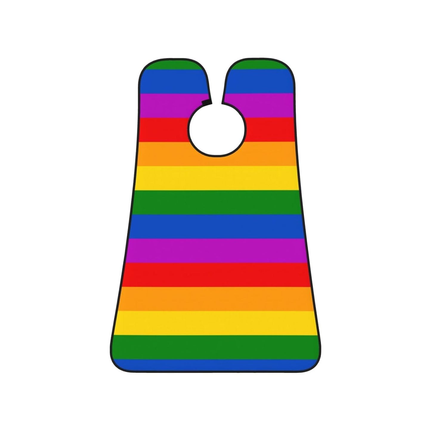 Rainbow Beard Bib Apron, Beard Hair Catcher For Men Shaving, Waterproof With Suction Cups