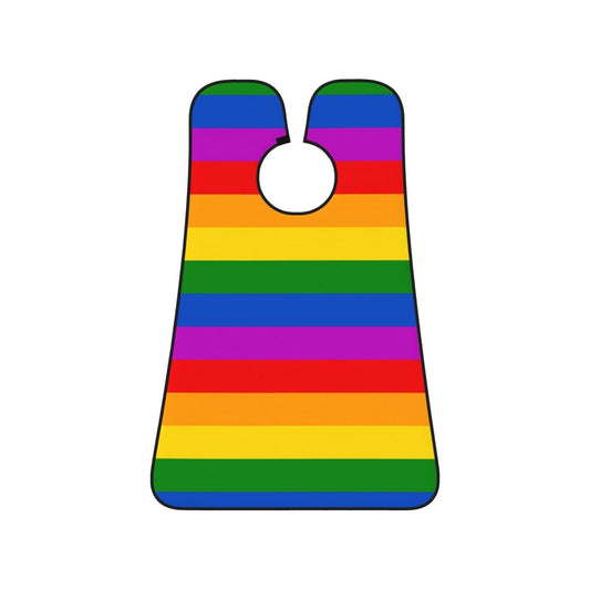 Rainbow Beard Bib Apron, Beard Hair Catcher For Men Shaving, Waterproof With Suction Cups