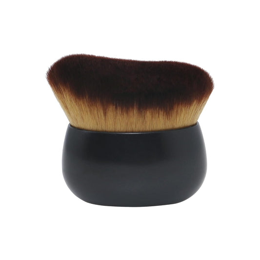 Makeup Blend & Blur Extra Large Body Brush for Self Tanner,Leg Makeup & Bronzer Self Tan Applicator, Powder, Foundation, Blusher, Bronzer，Massager for Face Gift box (Black)