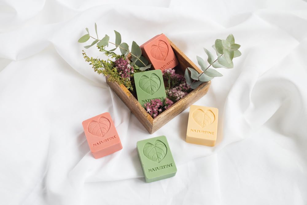 Naturtint Shampoo & Conditioner Bar (Cinnamon) - Naturally Derived Ingredients, Cruelty Free, All Hair Types, Travel Approved