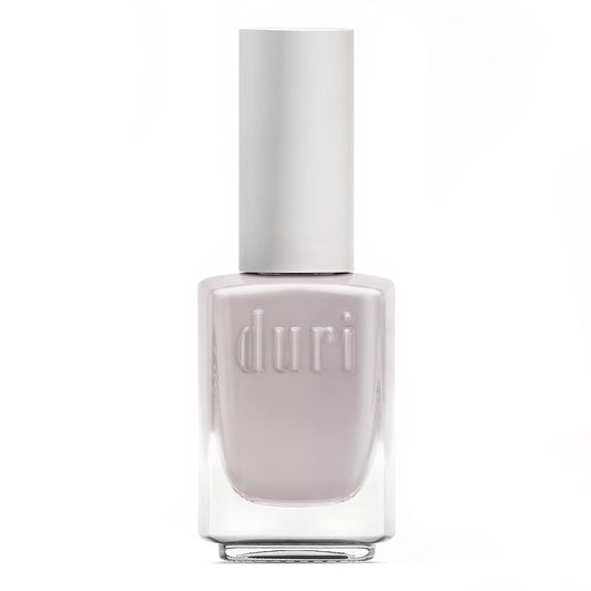 duri Nail Polish, 785 Let It Snow, Light Grey Pastel, Full Coverage, Glossy Finish, Fast Drying, Easy to Apply, 0.45 Fl Oz
