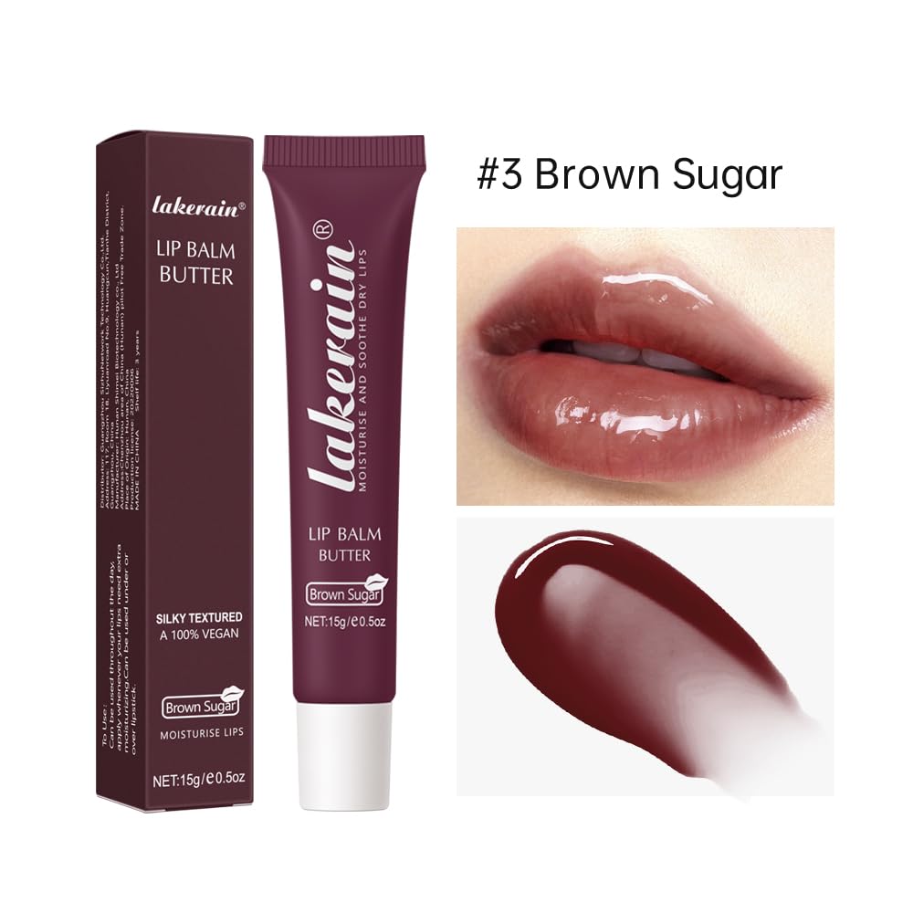 Summer Special Lip Butter Balm - Ultra-Hydrating, Nourishing Lip Care with Natural Ingredients, Shea Butter & Olive Oil, Soothes & Softens Dry Lips (4PCS Lip Balm Butter, 4)