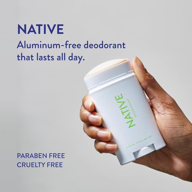 Native Deodorant Contains Naturally Derived Ingredients, 72 Hour Odor Control | Deodorant for Women and Men, Aluminum Free with Baking Soda, Coconut Oil and Shea Butter | Classic (3-pack)