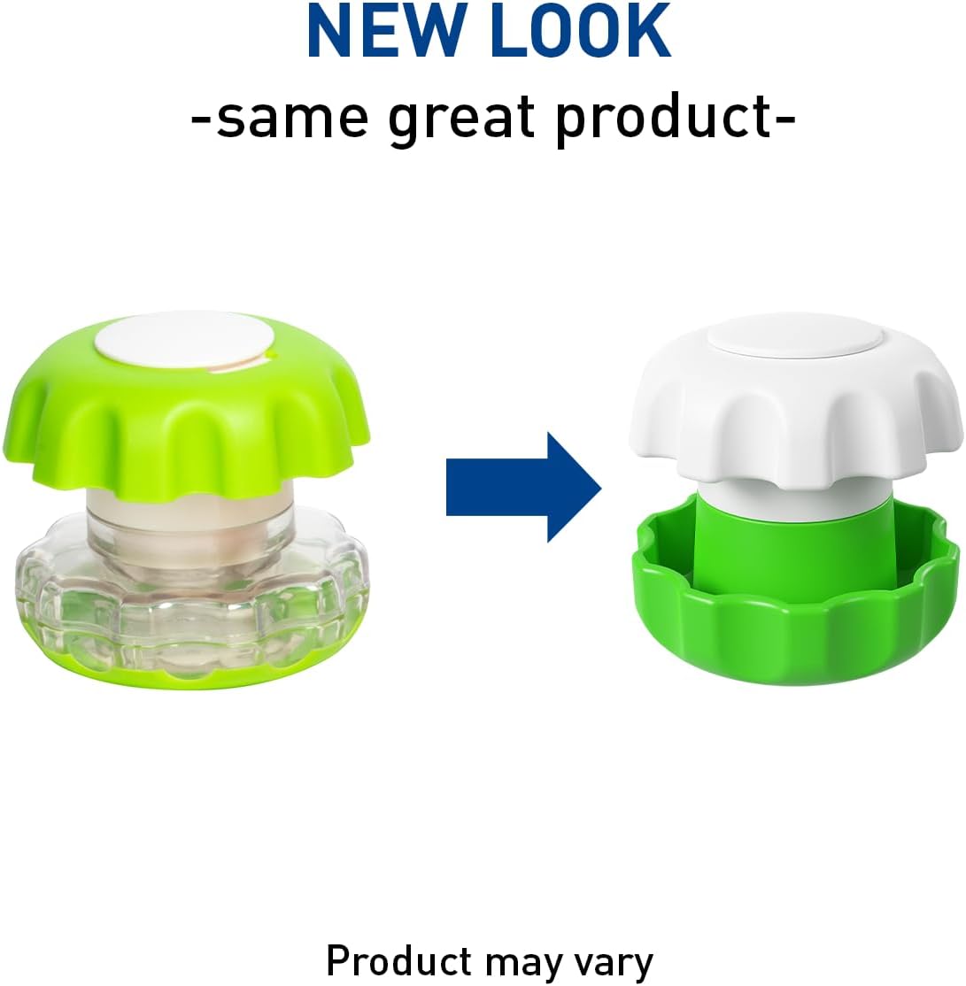 EZY DOSE Pill Crusher and Grinder for Vitamins, Tablets with Storage Compartment, Kids, Pets, Elderly, Effortlessly Crushes Medications into Fine Powder, Easy-to-Use Design, Colors May Vary, BPA Free