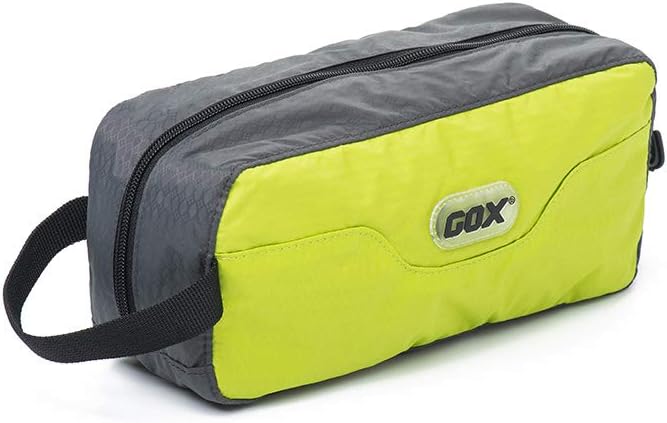 GOX Travel Toiletry Bag Dopp Kit Case Small Zippered Bag Pouch for Women(Green)