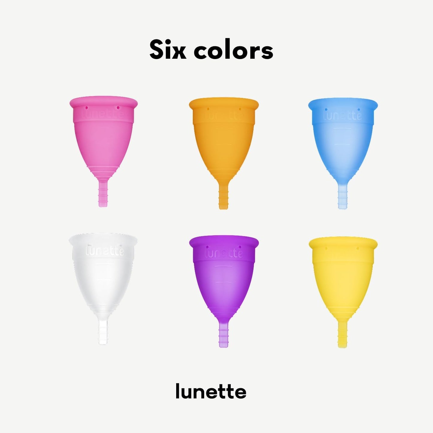 Lunette Menstrual Cup – Best Reusable Period Cup – Wear for 12 Hours and Reuse up to 10 Years, Orange Size 2 for Moderate to Heavy Flow