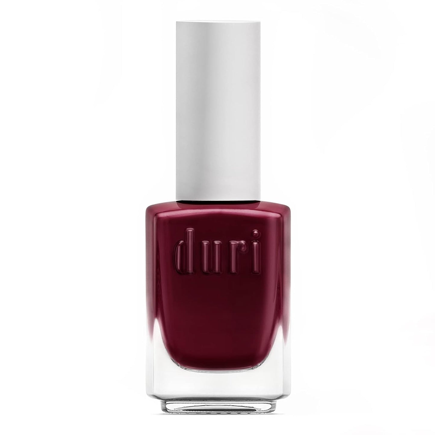 duri Nail Polish, 710 Burgundy Charade, Dark Red, Full Coverage, Glossy Finish, Quck Drying, 0.45 Fl Oz