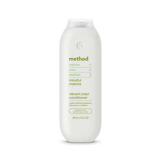 Method Color Protect Conditioner, Mindful Matcha, Matcha + Yuzu + Jasmine notes, 13.5oz