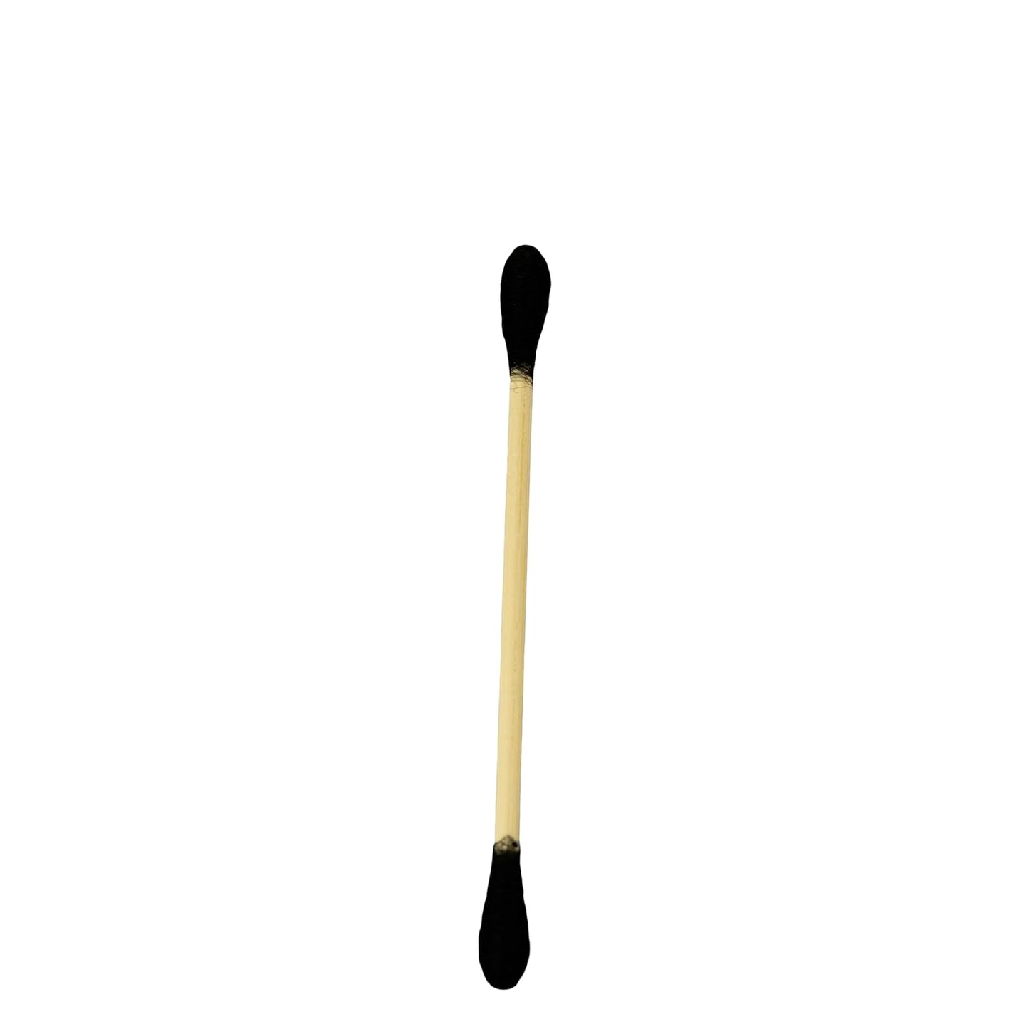 RS ESSENTIAL'S BY LV: Aesthetic Cotton Swabs Sticks Ear Swabs Bamboo swabs 200 Count Cotton Buds In 5 Colorful Colors (Black)