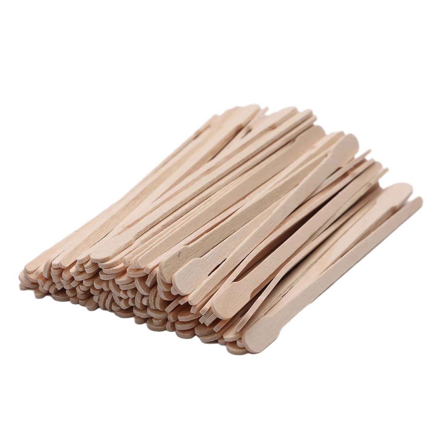 1200pcs Small Wooden Waxing Sticks, Wax Spatulas Craft Applicator Sticks for Body Hair Removal, Eyebrow Lip Nose Brow Facial Smooth- Spa and Home Usage