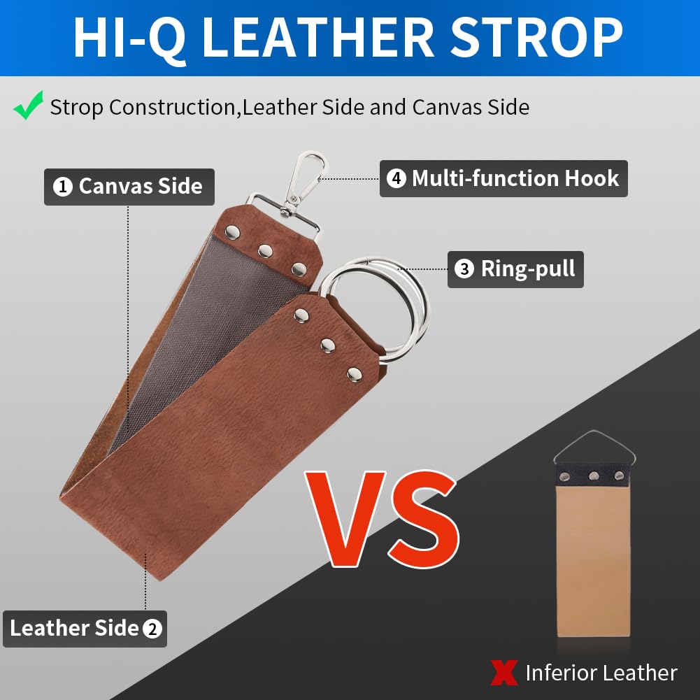 Straight Razor Kit Professional Shave Ready for Men Barber,Straight Edge Razor Carbon Steel Sharp Shaver with Shaving Strop Brush Shaving Cream for Men Home &Grooming Using