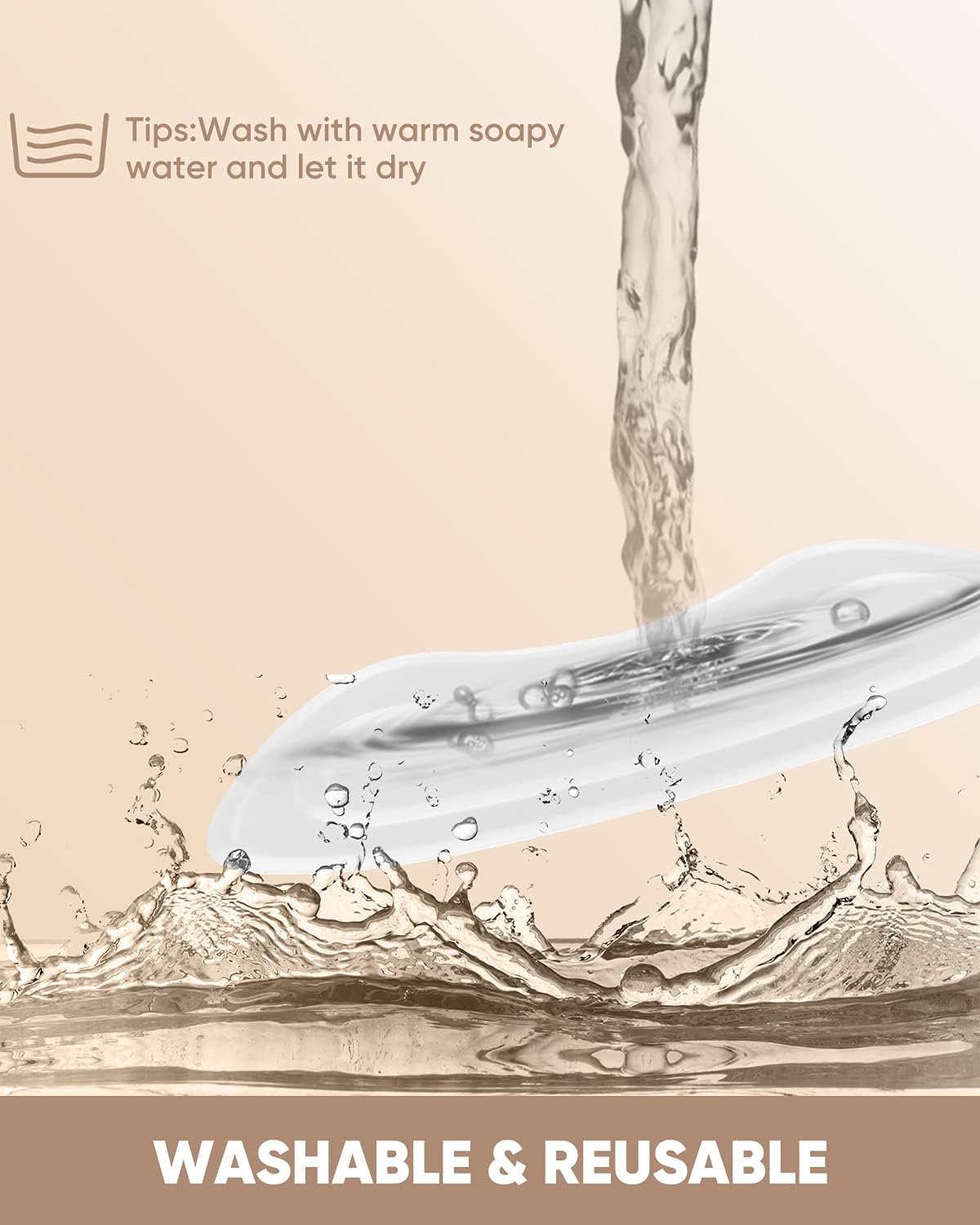 ONUEMP 6 Pairs Heel Pads for Shoes, Silicone Heel Grips Protectors and Ball of Foot Cushions for Women Men, Foot Inserts Metatarsal Pad for Shoes That are Too Big, Pain Relief