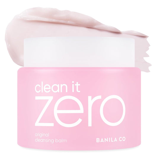 BANILA CO Clean it Zero Original Cleansing Balm Big Size | Korean Makeup Remover, Cleansing Oil, Facial Cleanser for All Skin Types | Vegan | Made with Acerola Berry & Vitamin C (180ml / 6.08 fl.oz)