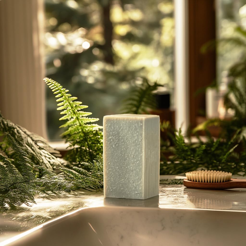 Crate 61 Organics, Handmade in Canada, Plant Based Cold Process Natural Bar Soap For Face And Body, With Premium Essential Oils, For Men And Women 3 Pack (Cedarwood Pine)