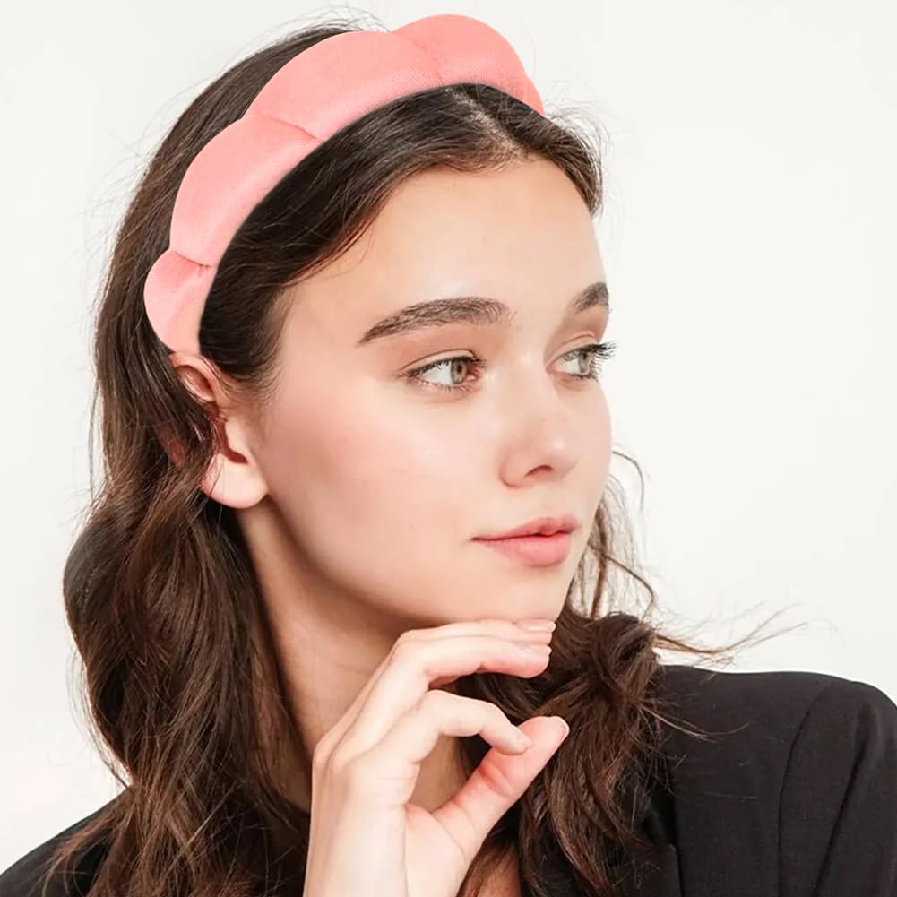 Spa Headbands for Washing Face or Facial, Makeup Headband, Skincare Headbands, Terry Cloth Headband Face Wash Puffy Headband, Mask, Skin Treatment
