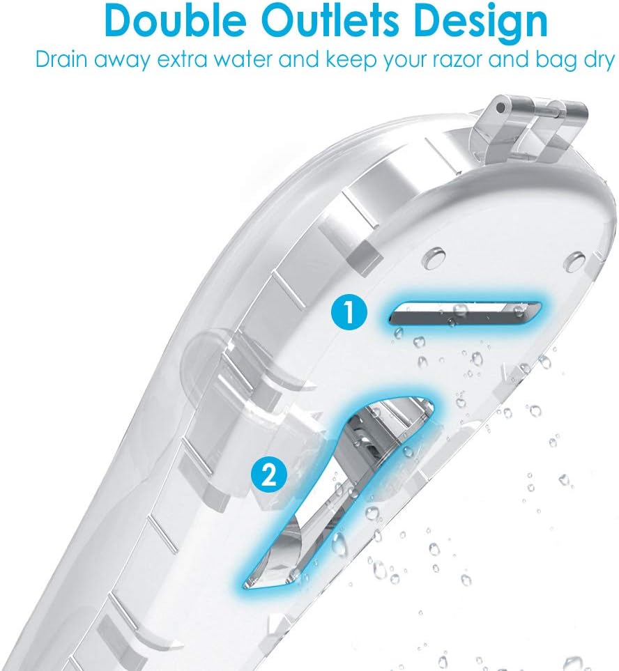 Razor Case Compatible with Gillette Proglide Fusion Men's Razor, Travel Protector Case with Carrying Bag