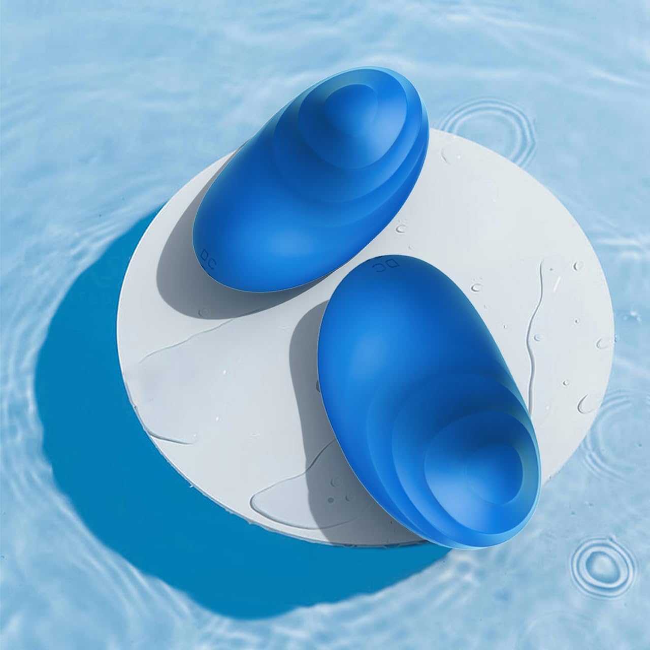 Personal Facial Massager, Neck Massager Face Back Massager Tool, Mini Electric Cordless Massager Multi-Function Modes Body Massager for Women Gift(Blue)