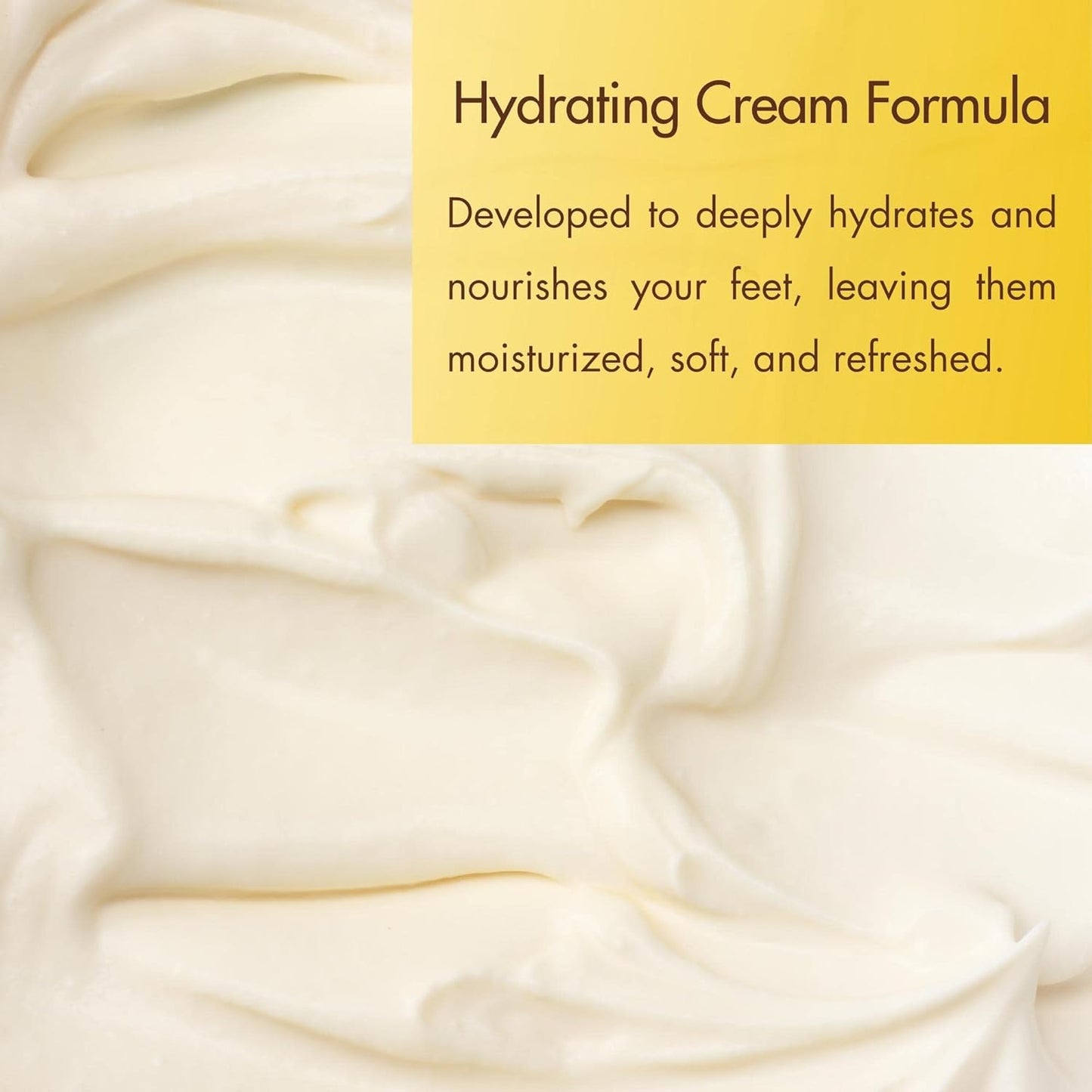 SPA REDI - Body and Foot Cream Mask, Milk and Honey, 16 Oz - Pedicure Massage for Tired Feet and Body, Hydrating, Fresh Skin - Infused with Hyaluronic Acid, Amino Acids, Panthenol, Comfrey Extract