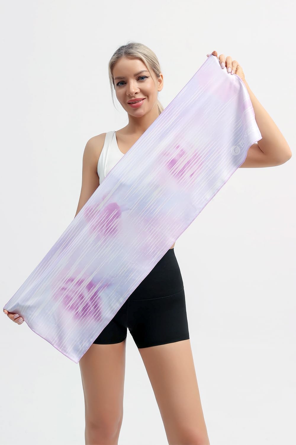 Cooling Towel, Ice Towel for Neck, Soft Microfiber Chilly Towel Stay Cool for Sports, Yoga, Running, Gym, Workout, Biking, Camping & Outdoor Activities 40"x12"