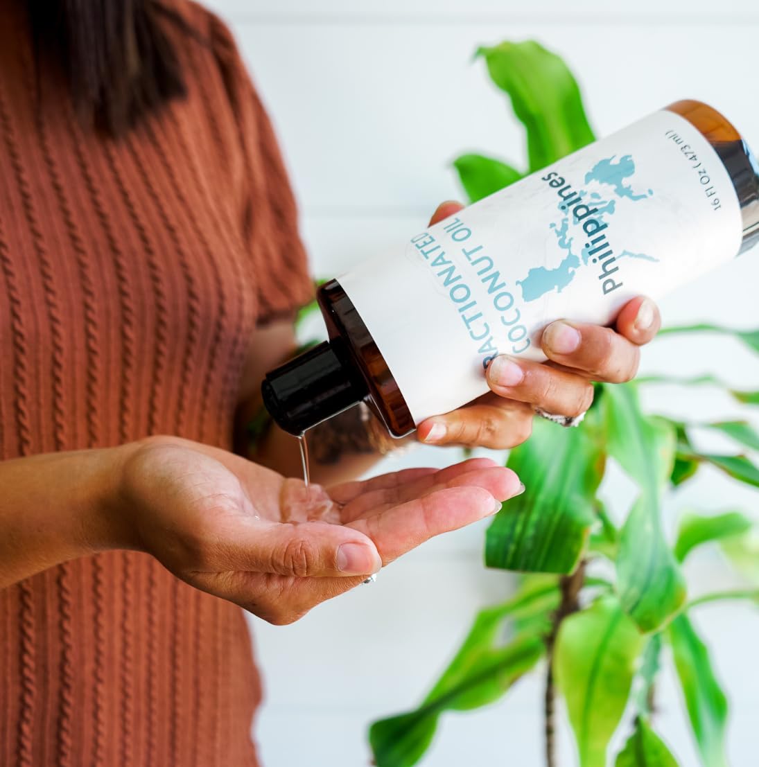 Fractionated Coconut Oil - Sourced Directly from our Farm Partner in the Philippines - Carrier Oil for Diluting Essential Oils, Body, Hair, and Skin Moisturizer - (1Gallon)