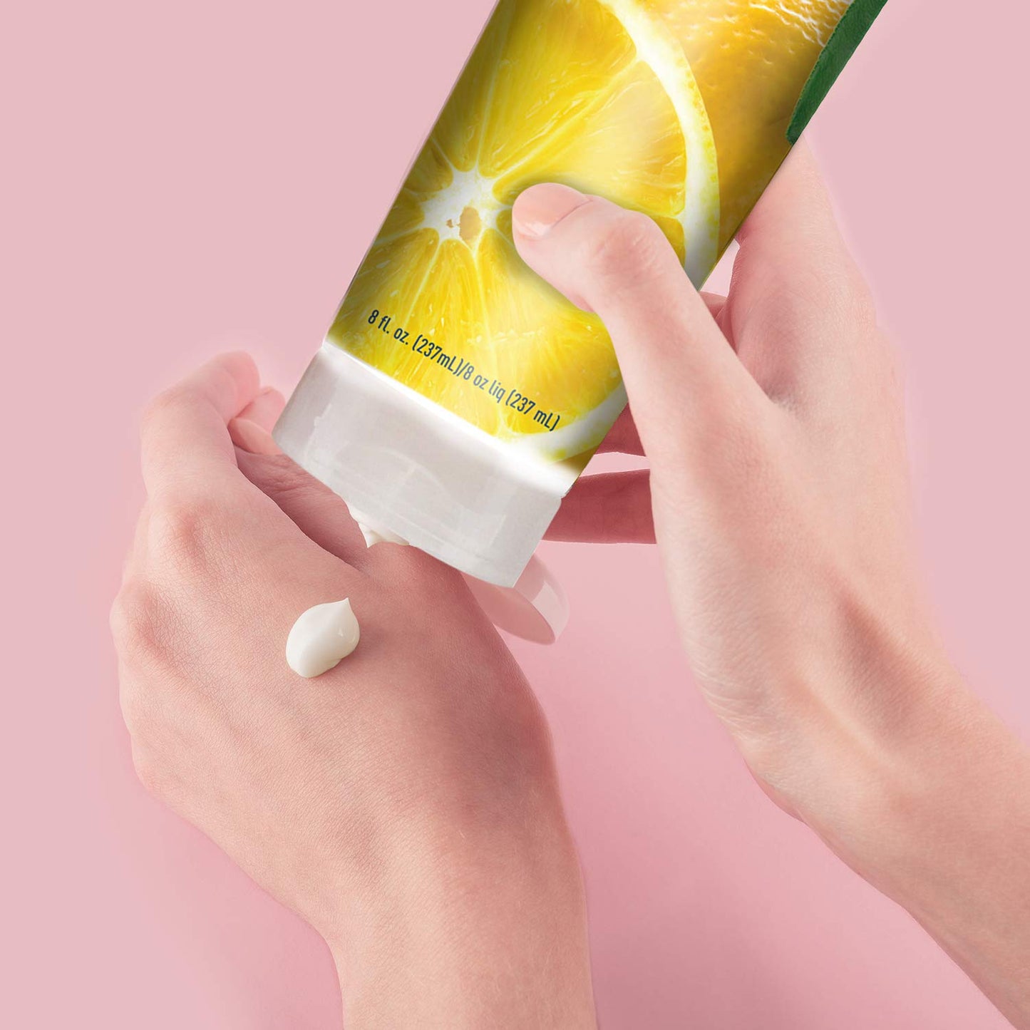 Desert Essence Italian Lemon Hand & Body Lotion - 8 Fl Ounce - Energizing - Shea Butter - Coconut & Jojoba Oil - Hydrate & Soften Skin - Refreshing - Aloe Vera