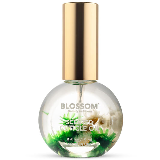 Blossom Cuticle Oil for Nails, Hydrating, Moisturizing, Scented Nail Oil Cuticle Care, Infused with Real Flowers, Made in USA, 0.5 fl. oz, Amazon Exclusive, Lemon Cookie