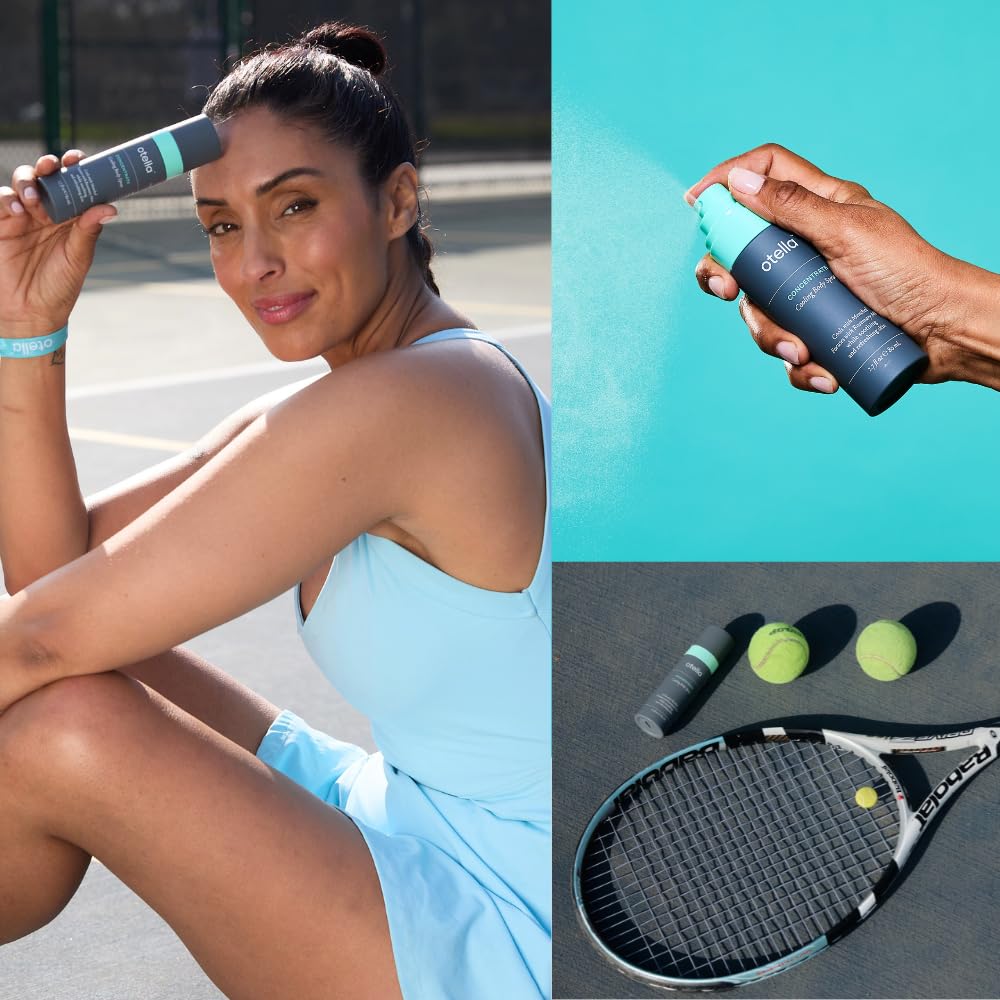 Cooling Body Spray with Menthol and Rosemary Mint, 2.7 oz. | Immediate Heat Relief Lasting 30 Minutes | Anytime Body Cooling | TSA Approved | Gluten Free | Vegan | Paraben Free