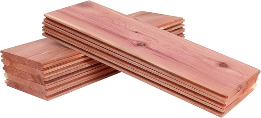 Homode Cedar Closet Liner Planks, Set of 8 Drawer Liners, Tongue and Groove, Aromatic Cedar Wood Panels for Clothes Storage, 11.5 x 4 x 0.4 Inches
