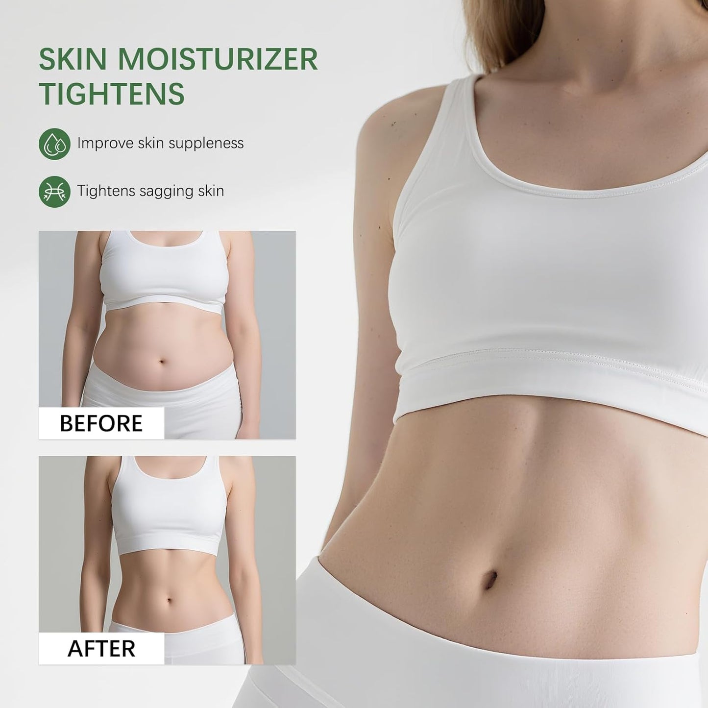 Champagne Lift Body Cream, Hydrating Lift Firming and Hydrates Dry Skin Arms & Legs (Coconut)