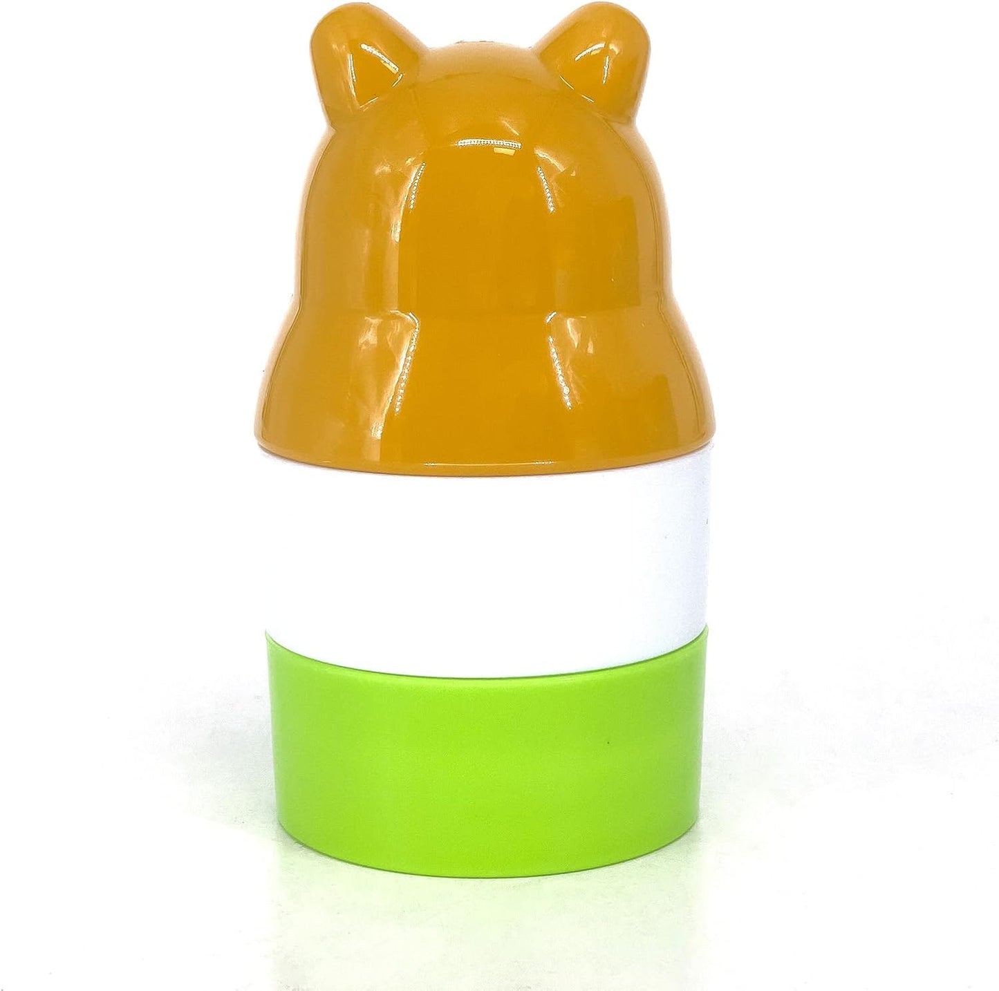 Sunscreen Applicator, Green Dog Refillable Roll on Sponge Sunscreen Holds 2.5fl oz for Kids Women Men Outdoor Mess Free Portable Travel